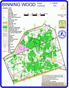 Binning Wood Map