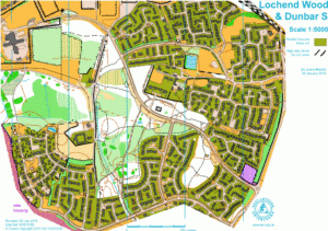 Dunbar Lochend Map Extract