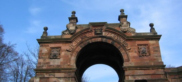 Longniddry in April Longniddry in April