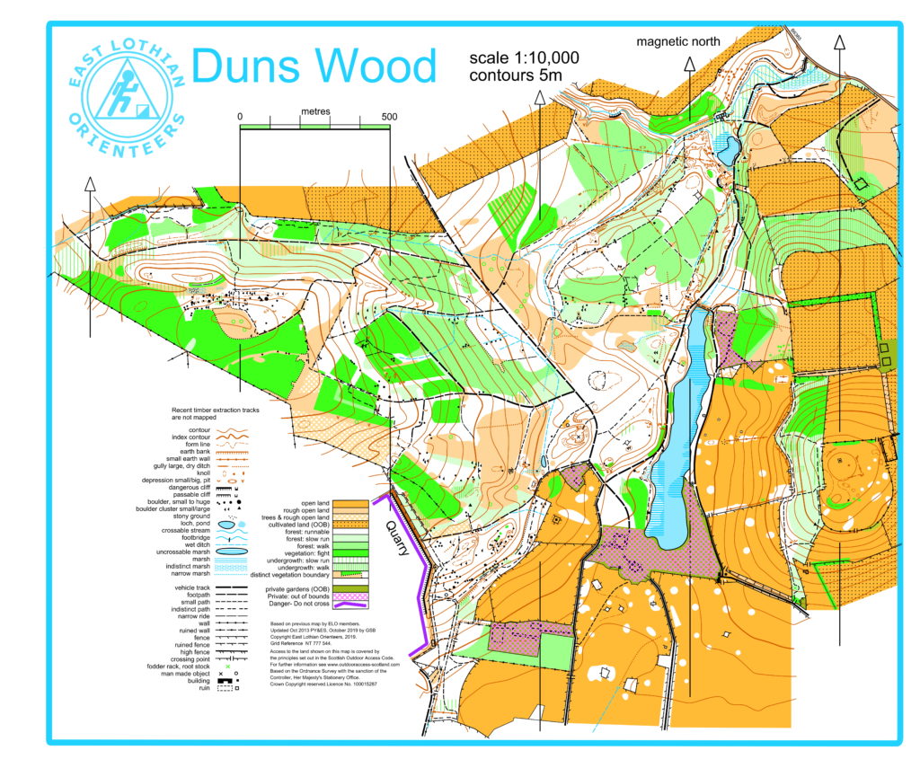 New Duns map